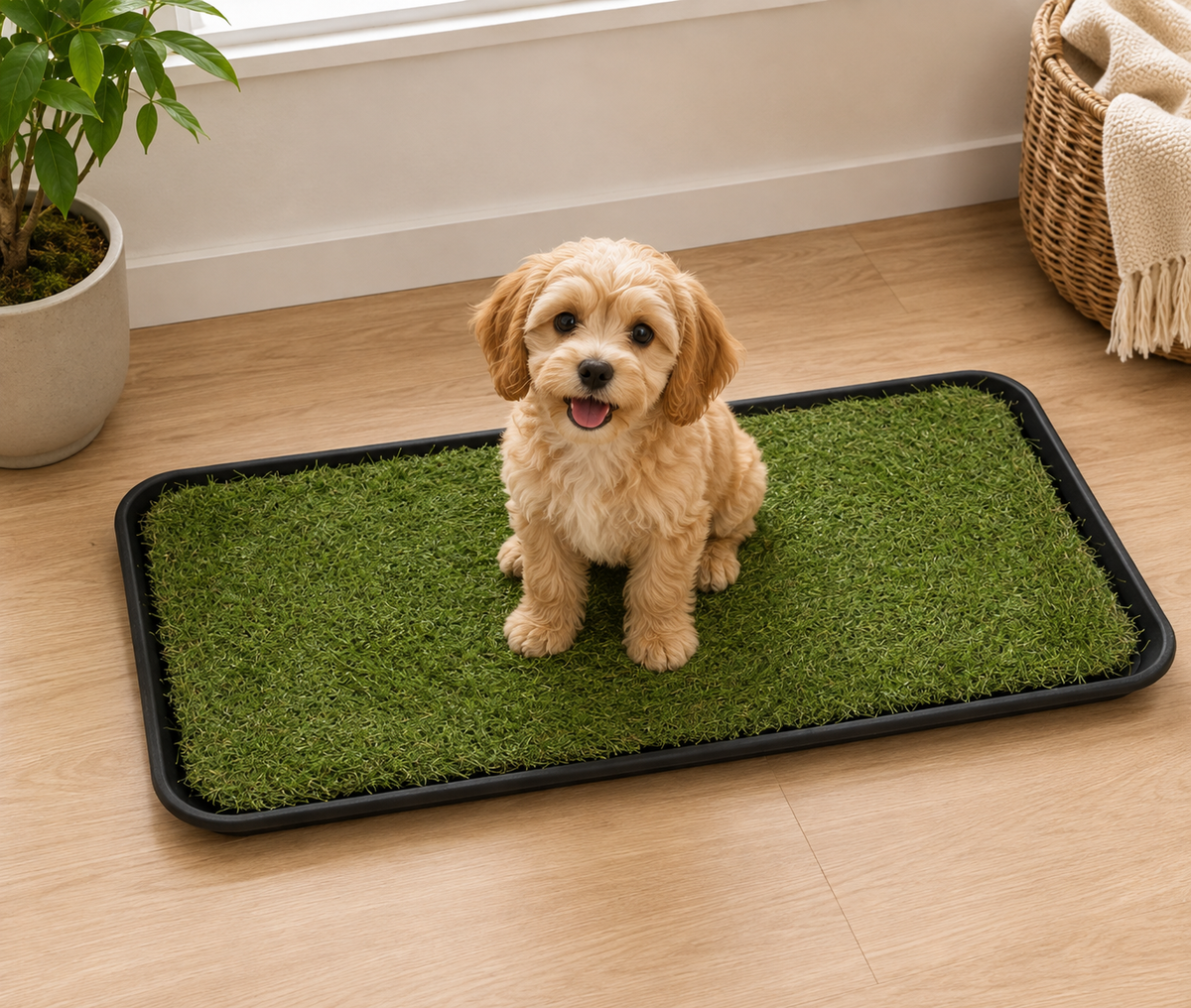 Reusable Grass Pet Training Tray
