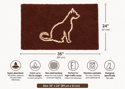 Clean Paws Cat Indoor Doormat