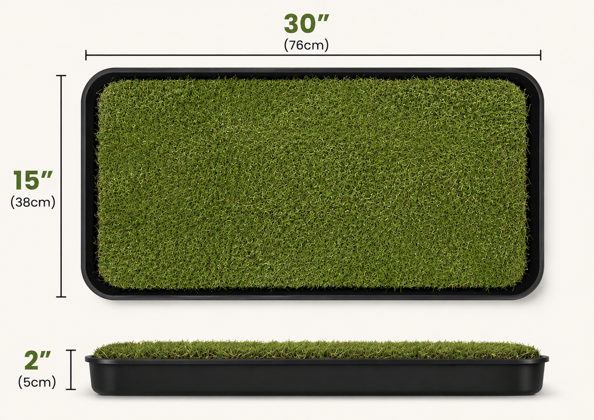 Reusable Grass Pet Training Tray