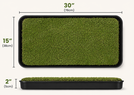 Reusable Grass Pet Training Tray