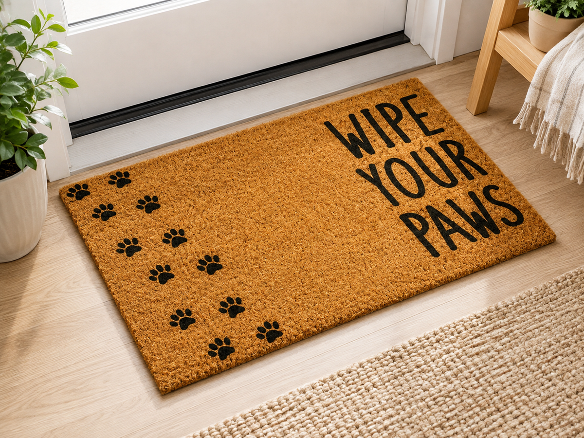 Wipe Your Paws Pet Doormat