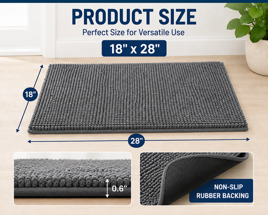 Absorbent Microfiber Pet Door Mat